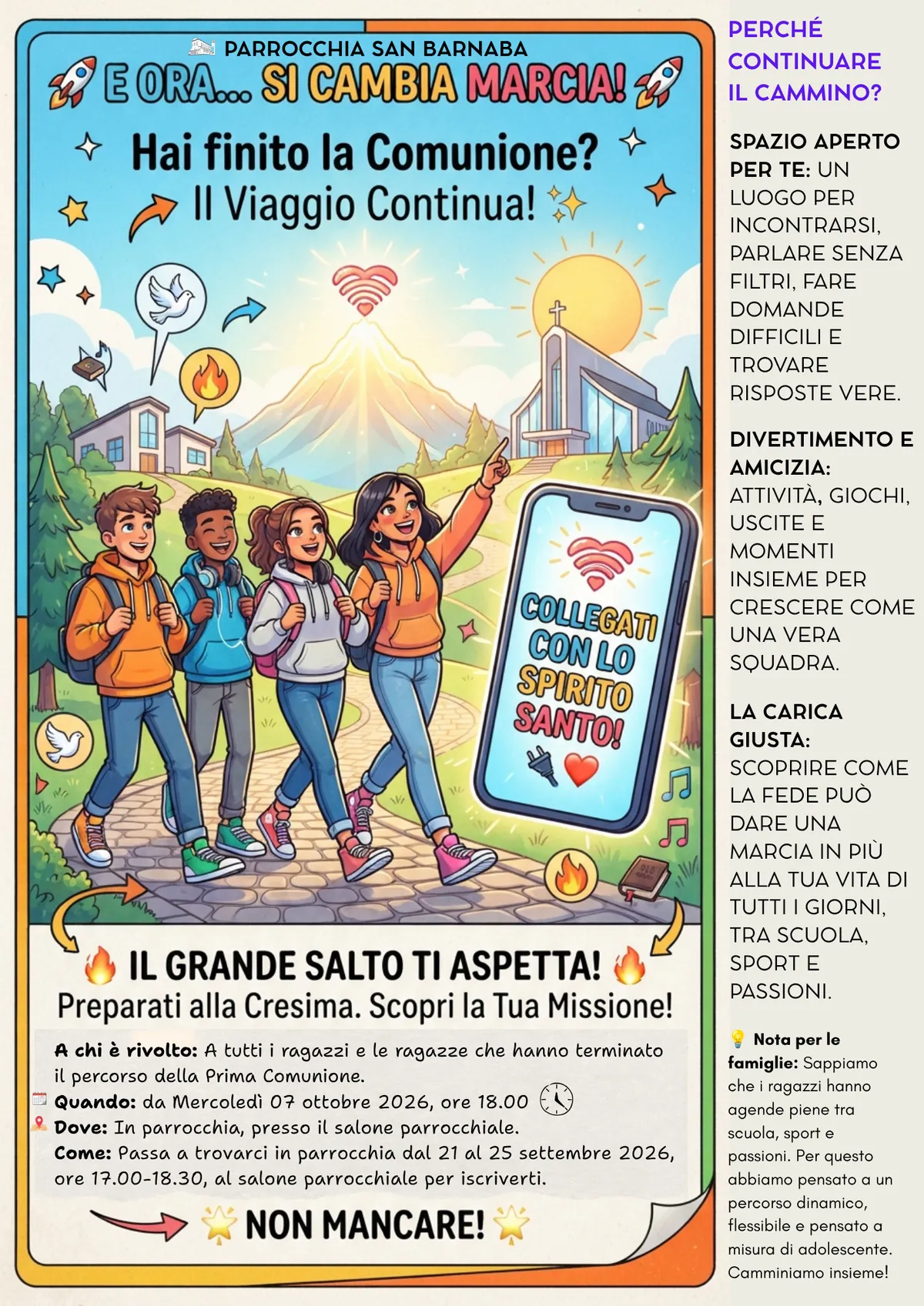 Preparati alla Cresima: scopri la tua missione!